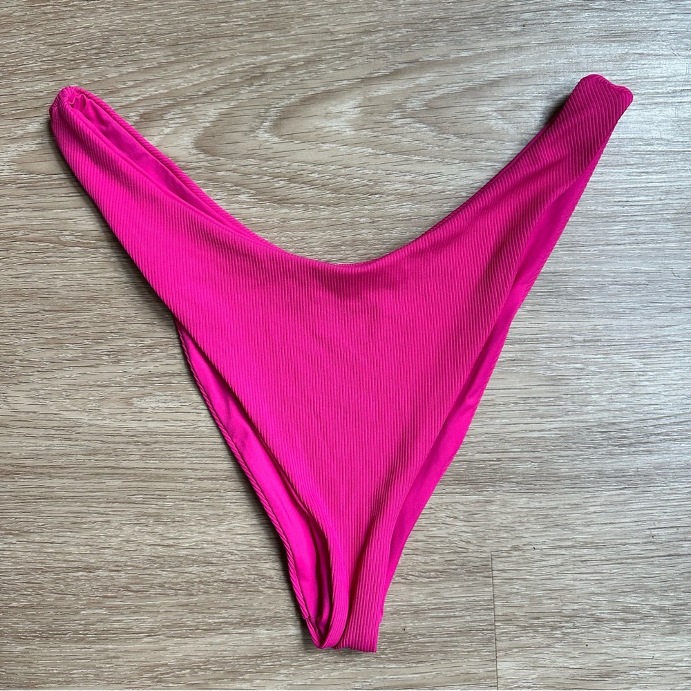 Ribbed Cabana Bikini Bottom